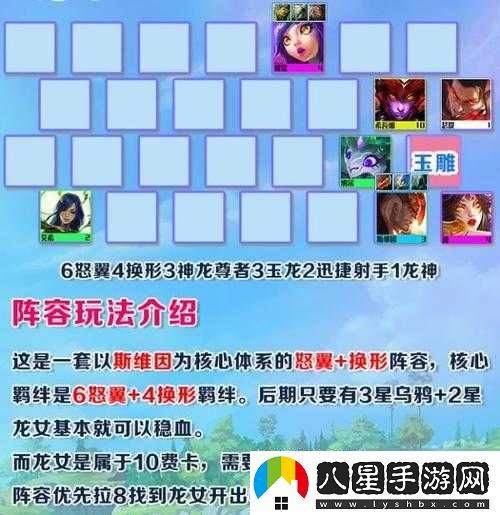 云頂之弈怒翼龍陣容如何搭配推薦？